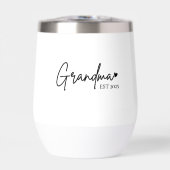 Minimalistisch Oma EST | Neues Oma-Geschenk (Vorderseite)