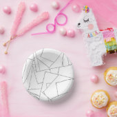 Minimalistisch Pappteller (Party)