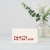 Minimalistisch Pastell Bold Shop Coupon (Stehend Vorderseite)