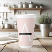 Minimalistisch Pastellrosa Personalisierter Name