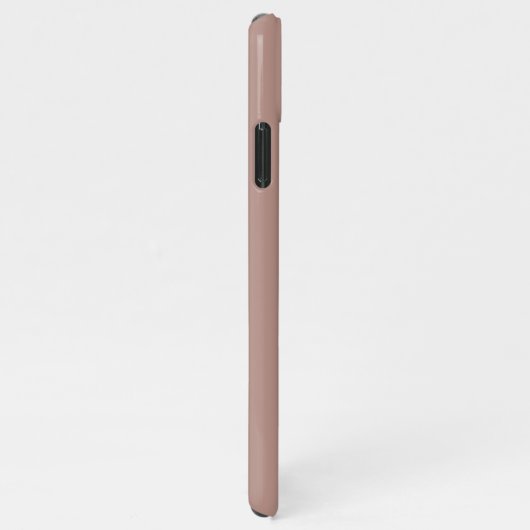 Minimalistisch Personal Initial Girly iPhone Case iPhone Hülle (Rechte Seite)