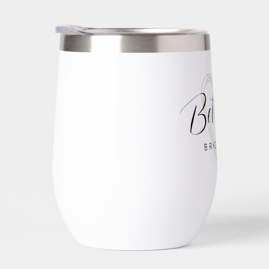 Minimalistisch Personalisierte Bridesmaid (Rechts)