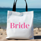 Minimalistisch Personalisierte Rosa Bachelorette Tasche