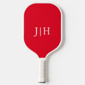 Minimalistisch Pickleball Schläger (Rückseite)