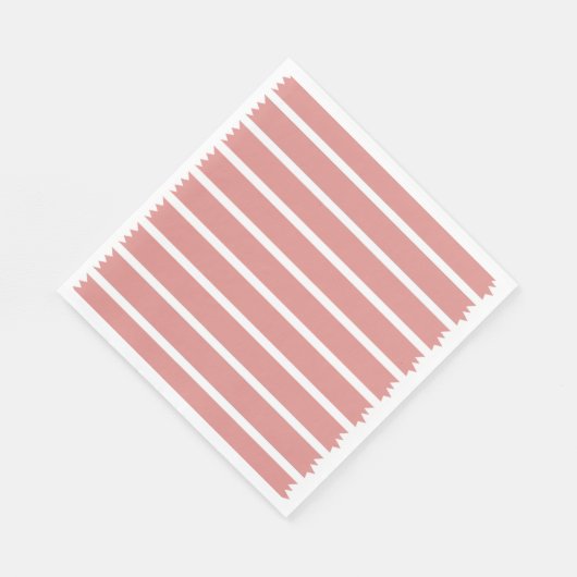 Minimalistisch Pink Bow Baby Dusche Serviette (Ecke)