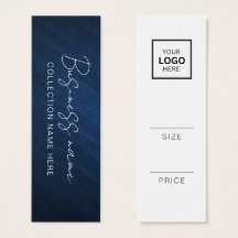 Minimalistisch Price Hang Tag Card