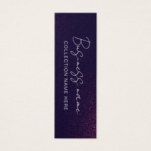 Minimalistisch Price Hang Tag Card (Vorderseite)