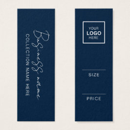 Minimalistisch Price Hang Tag Card