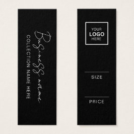 Minimalistisch Price Hang Tag Card