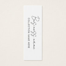 Minimalistisch Price Hang Tag Card