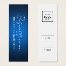 Minimalistisch Price Hang Tag Card