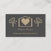 Minimalistisch Pro Real Anwesen Broker Business Ca Visitenkarte (Vorderseite)