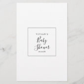 Minimalistisch Raten Sie das richtige Preisspiel (Rückseite)