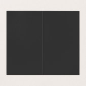 Minimalistisch Red Gray Vertikal Moderne Visitenkarten (Innenseite Aufgefaltet)