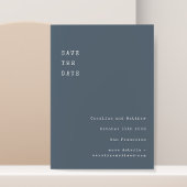 Minimalistisch Retro-Schreibmaschine Schriftart Ho Save The Date