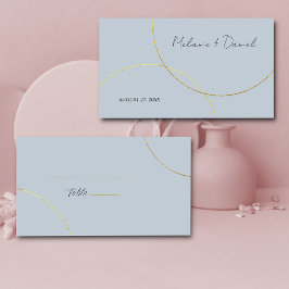 Minimalistisch Rings Wedding Platzkarte