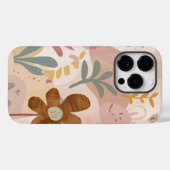 Minimalistisch rosa Case-Mate iPhone hülle (Rückseite (Horizontal))