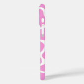 Minimalistisch rosa Kuh drucken Case-Mate iPhone Hülle (Rückseite / Links)