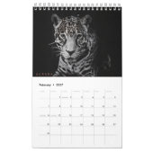 Minimalistisch rosa Zweitone Kalender (Feb 2027)