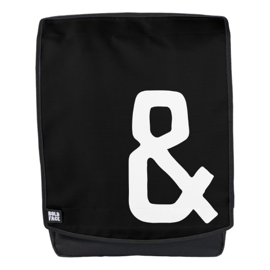 Minimalistisch Rucksack (Vorderseite)