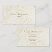 Minimalistisch Rustikale Antiquitäten Beruflich Visitenkarte (Vorne/Hinten)