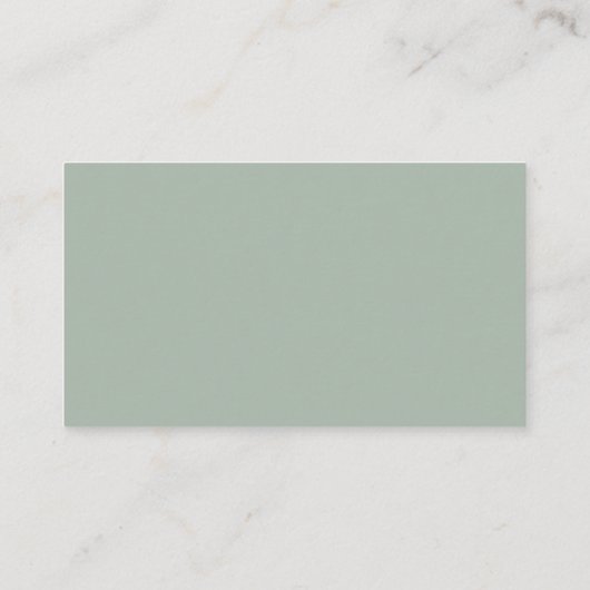 Minimalistisch-Sage-Green-Diaper-Raffekarte Begleitkarte (Rückseite)