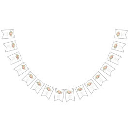 Minimalistisch Sage Green Names Wedding Wimpelkette