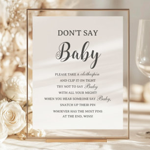 Minimalistisch Sage kein Baby Game