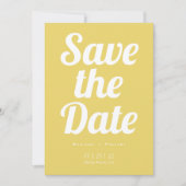 Minimalistisch Save the Date (Vorderseite)