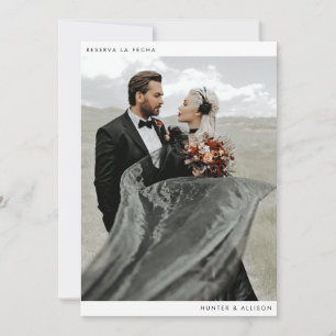 Minimalistisch Save the Date