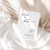 Minimalistisch Save the Date, Boho Save the Date Einladung