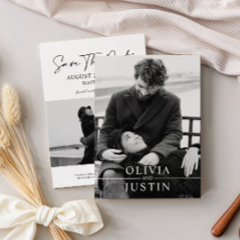 Minimalistisch Save the Date Einladung