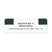 Minimalistisch Schlicht modern Beruflich (Vorne)