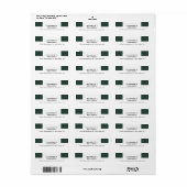 Minimalistisch Schlicht modern Beruflich (Vorne)