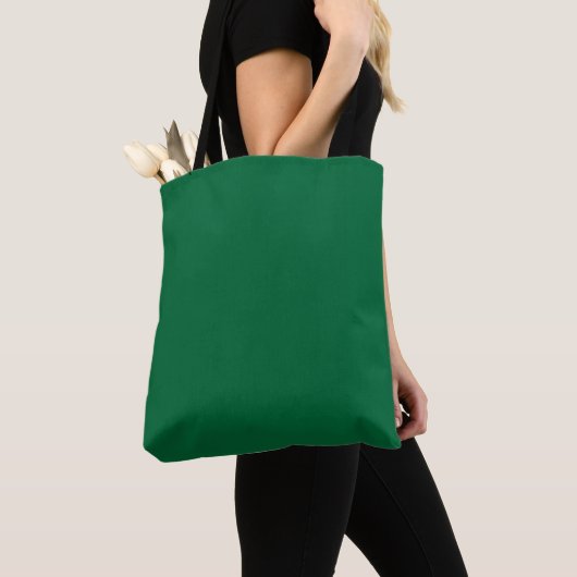 Minimalistisch schlichte grüne Farbe Tasche (Von Nahem)