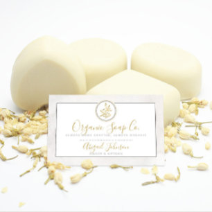 Minimalistisch Schwarz & Gold handGezeichnet Kunst Visitenkarte