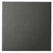 Minimalistisch Schwarz Schlichte Solid-Farbe Fliese (Vorderseite)