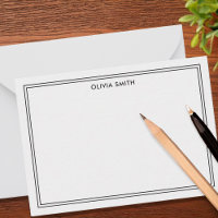 Minimalistisch Schwarz - Zwei Grenzen - Modernes M