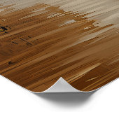 Minimalistisch Singapur Skyline - Asiatische Kunst Poster (Ecke)