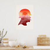 Minimalistisch Soldier Poster (Küche)