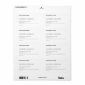 Minimalistisch Soy Scented Candle Schwarz-weiß Lab (Vorne)