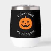 Minimalistisch Spooky Vibes - Personalisiertes Hal (Vorderseite)