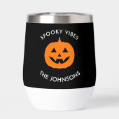 Minimalistisch Spooky Vibes - Personalisiertes Hal (Rückseite)