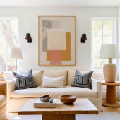 Minimalistisch Square Geometric Poster