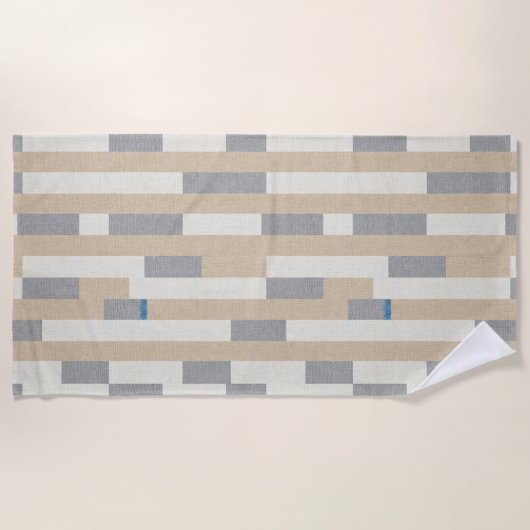 Minimalistisch strandtuch (Vorderseite)