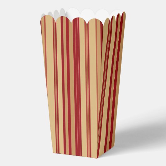 Minimalistisch Stripe-Bevorzugung Geschenkschachtel (Rückseite)