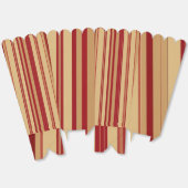 Minimalistisch Stripe-Bevorzugung Geschenkschachtel (Ungeklappt)