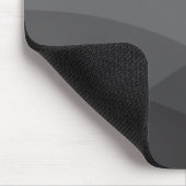 Minimalistisch Sun Gray Mousepad (Ecke)
