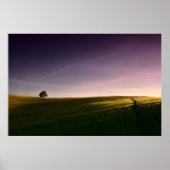 Minimalistisch Sunset (Old Linslade 9111) Poster (Vorne)