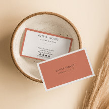 Minimalistisch Terracotta Boho Moderne Moderne Mod